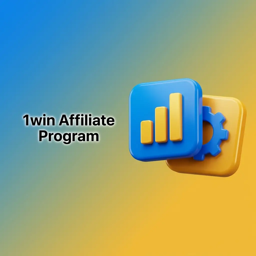 1win affiliate program dashboard showing commission tracking, reports and marketing tools for referring new users