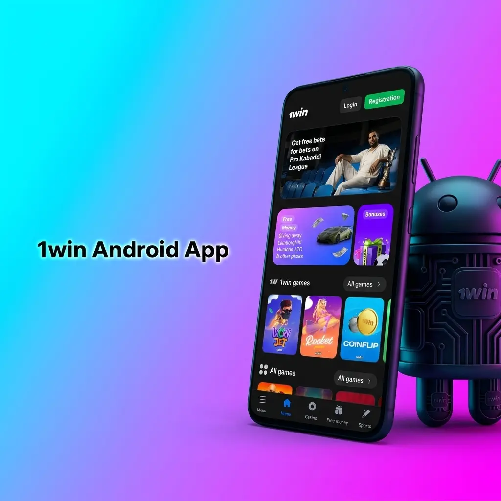 1win Android app for mobile betting and casino games in Zambia – free download available