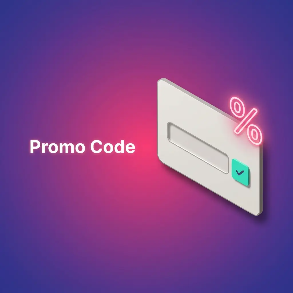 Promo code table showing typical rewards like deposit bonus or free spins and where to enter codes during deposit