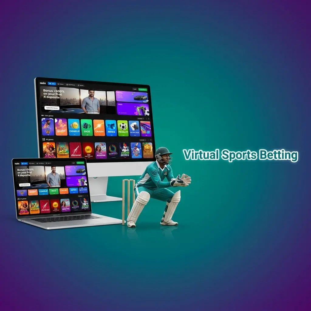 Virtual sports betting showing simulated football, basketball, tennis and horse racing with fixed schedules and fast results in Zambia