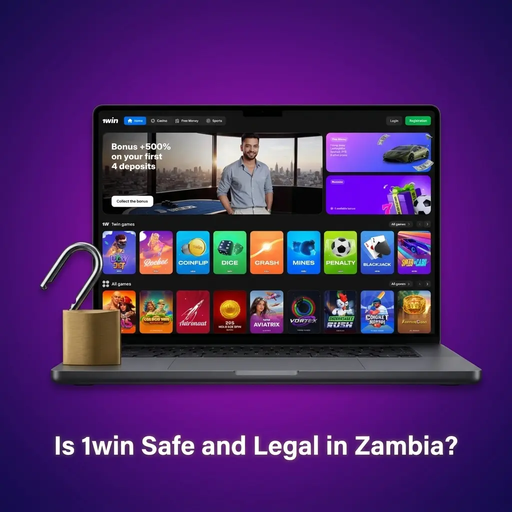 1win safety and legality in Zambia with international licence, KYC, encrypted data protection and responsible gaming tools