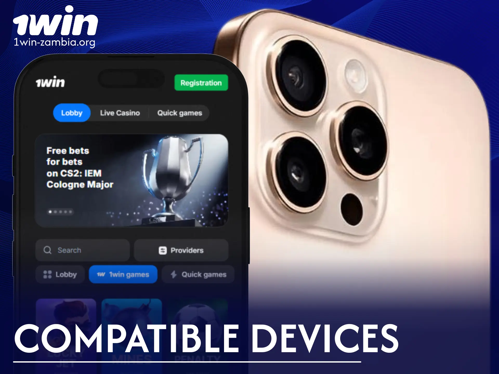 Review compatible iOS devices before downloading the mobile 1win App.