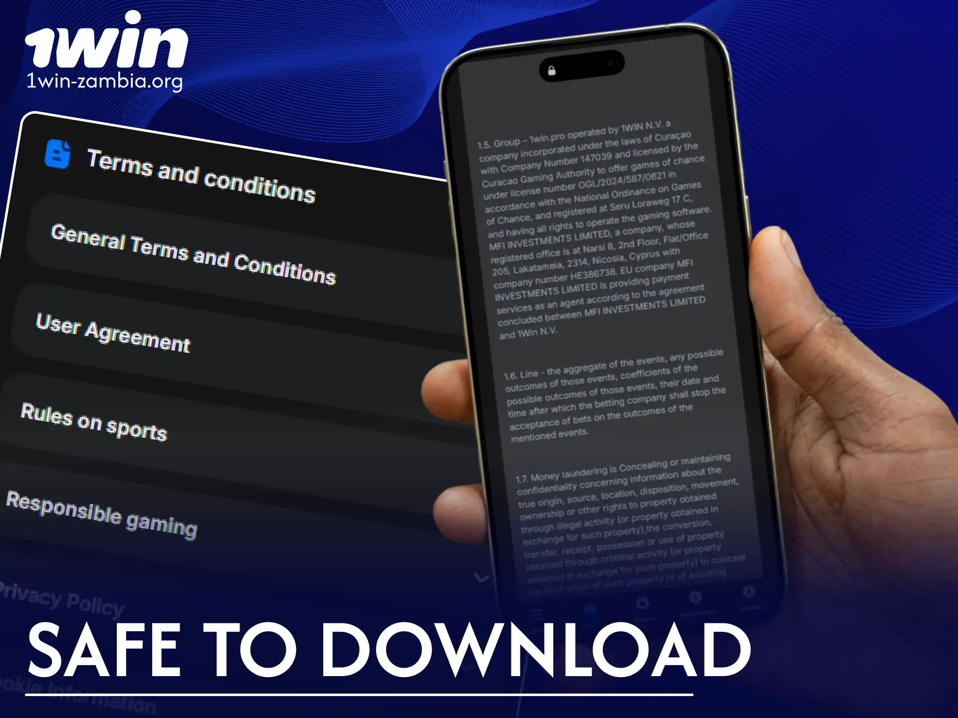 Ensure your mobile safety when downloading the trusted 1win App APK.