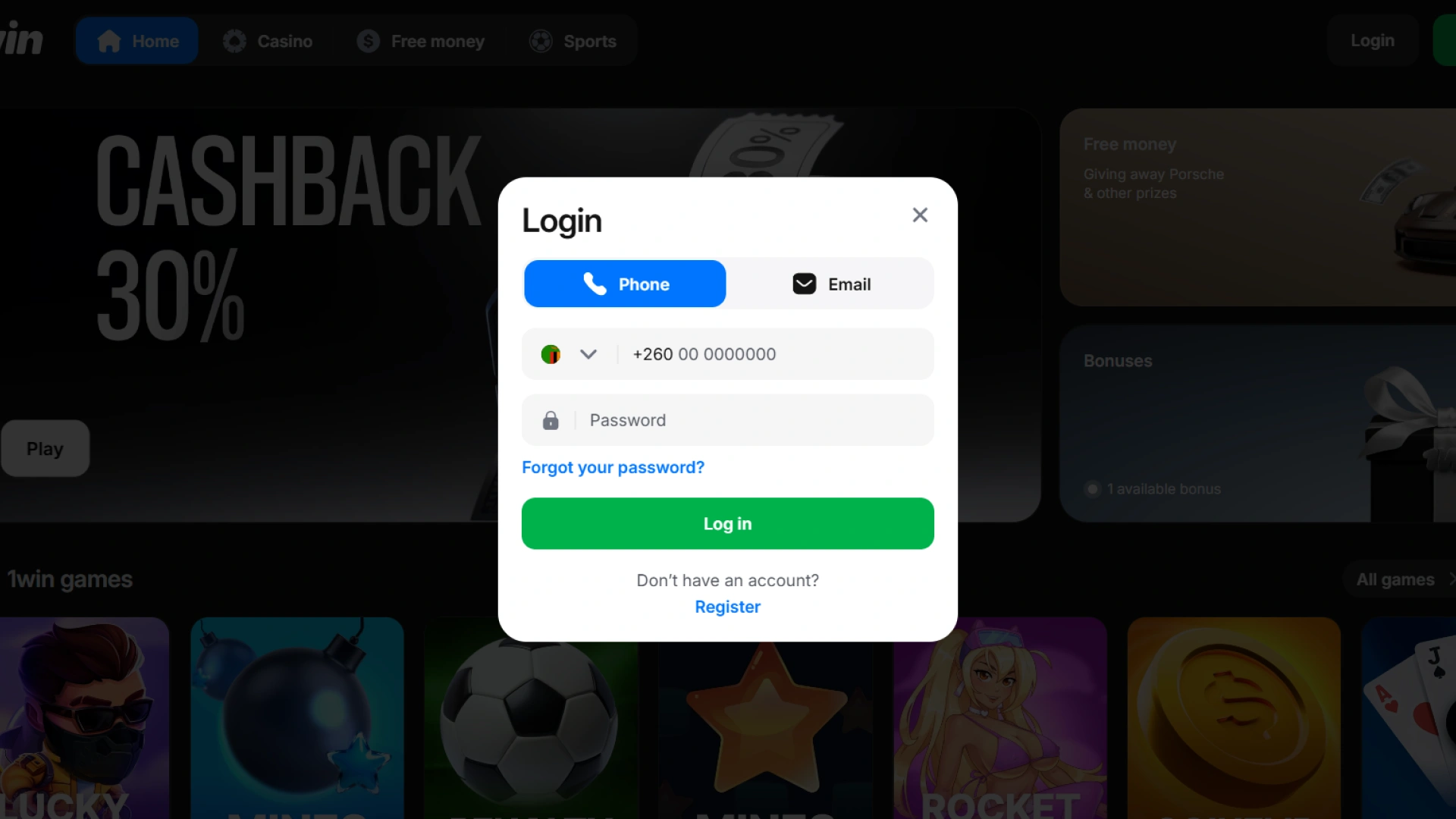 Access your account using the 1win website login window for sports betting.